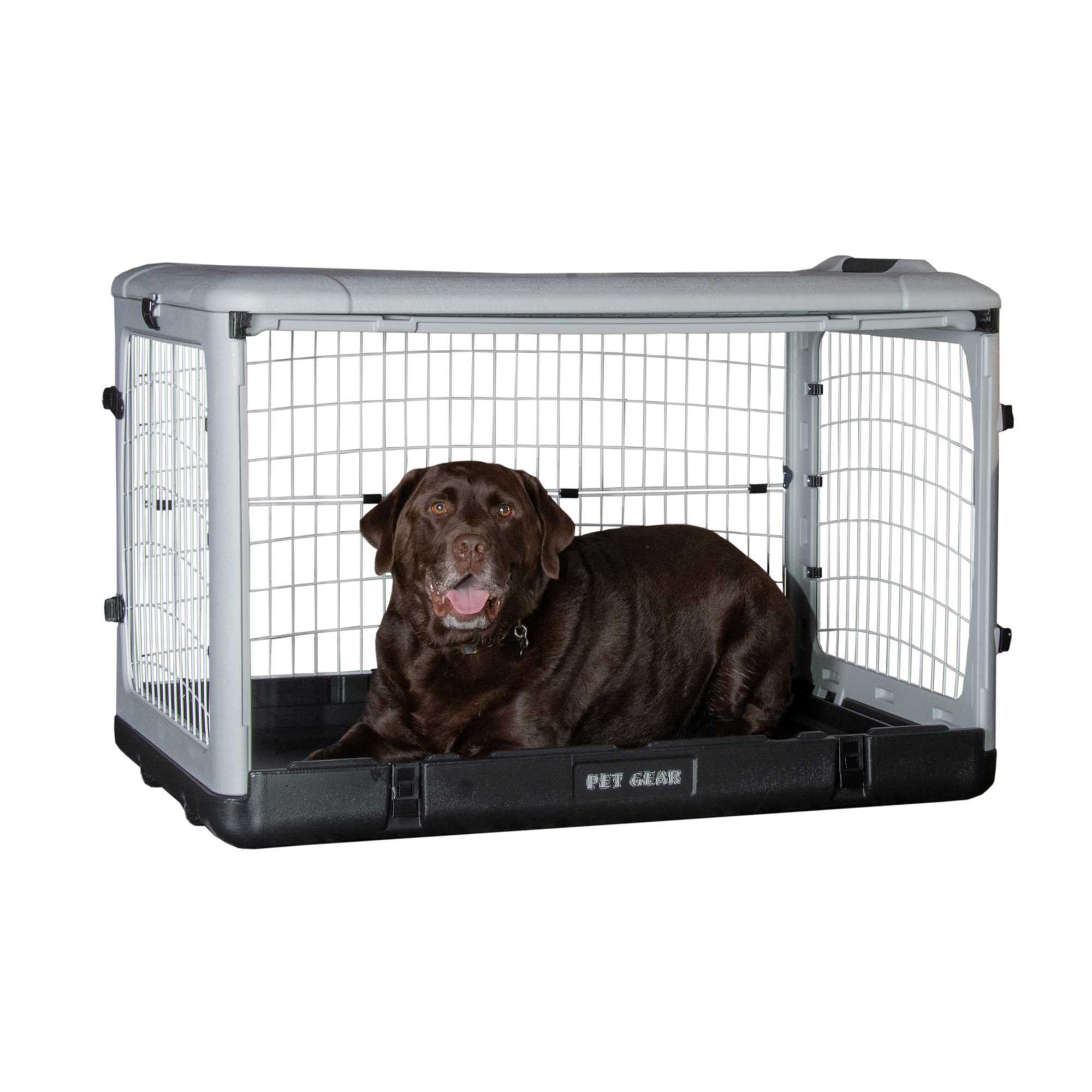 Fashion pet gear dog crate